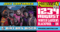 Dirt Box Disco - Rebellion Festival, Blackpool 4.8.19